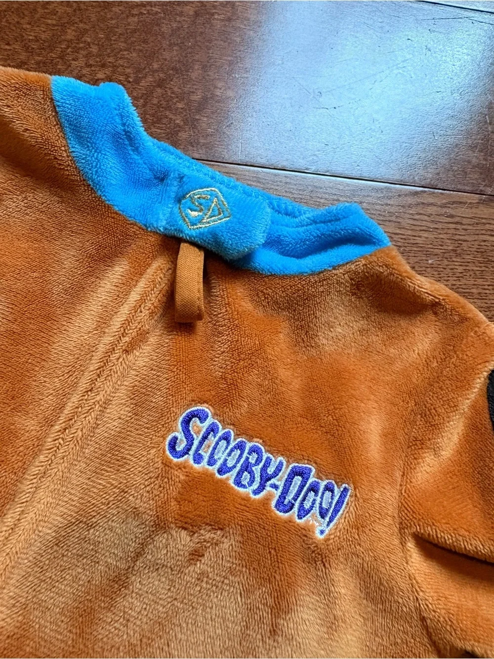 Scooby-Doo Infant 0-6M Costume Footed Onesie
